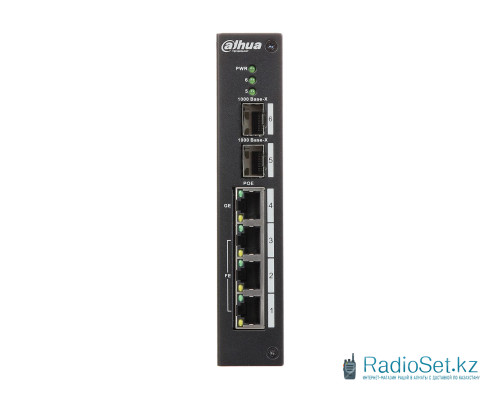 Коммутатор Dahua DH-PFS4206-4P-96